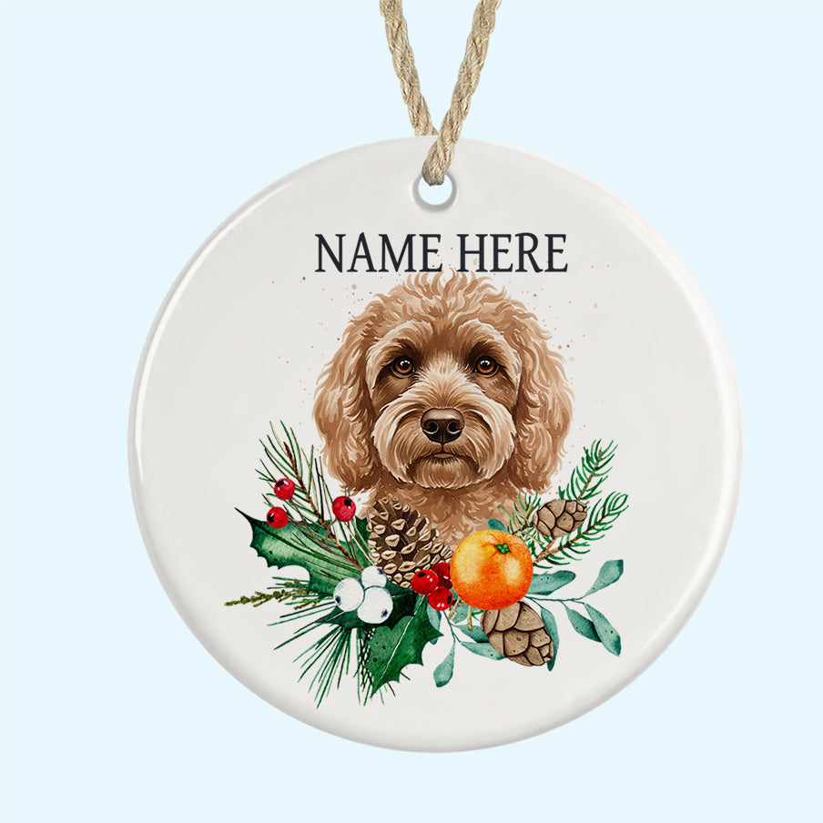 Personalised Ceramic Christmas Tree Ornament