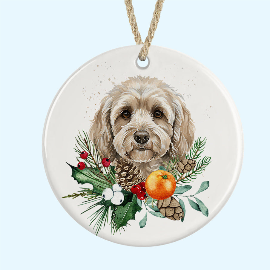 Ceramic Christmas Tree Ornament