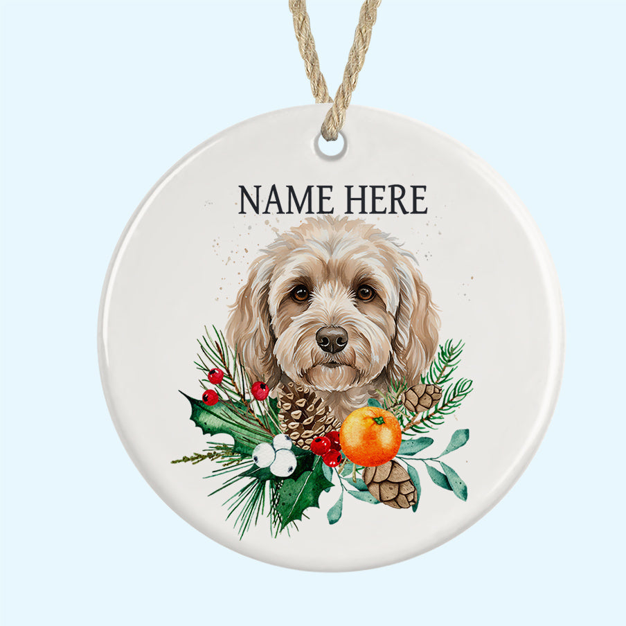 Personalised Ceramic Christmas Tree Ornament