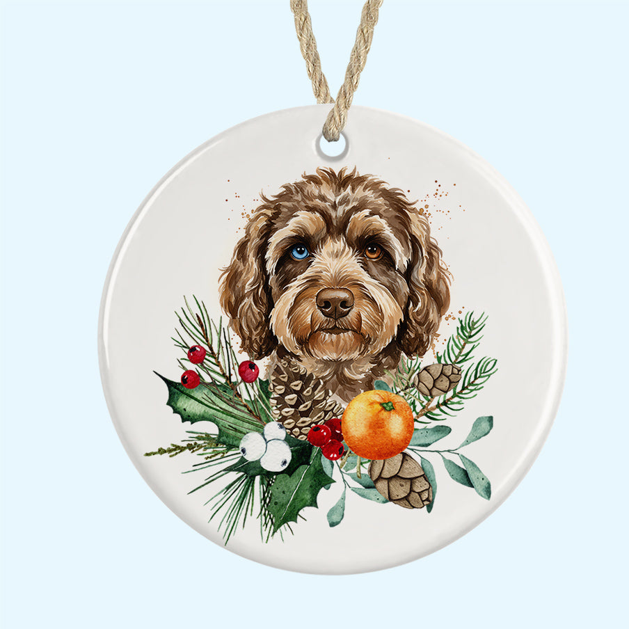 Ceramic Christmas Tree Ornament