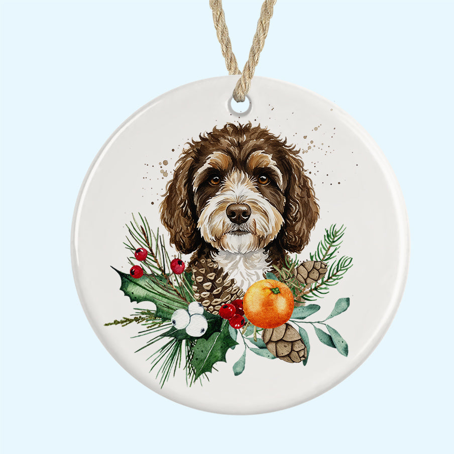 Ceramic Christmas Tree Ornament