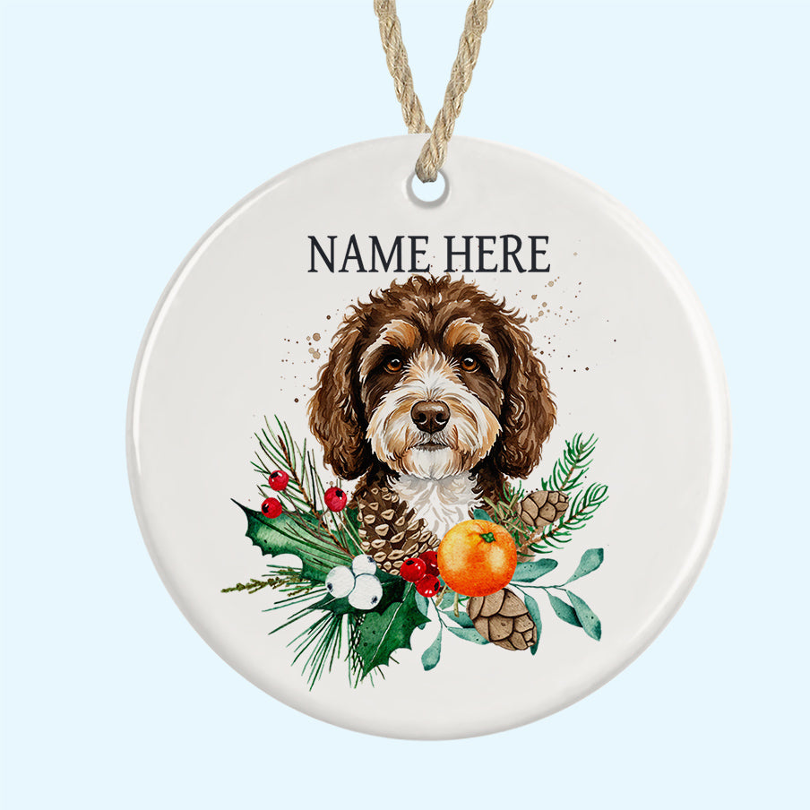 Personalised Ceramic Christmas Tree Ornament