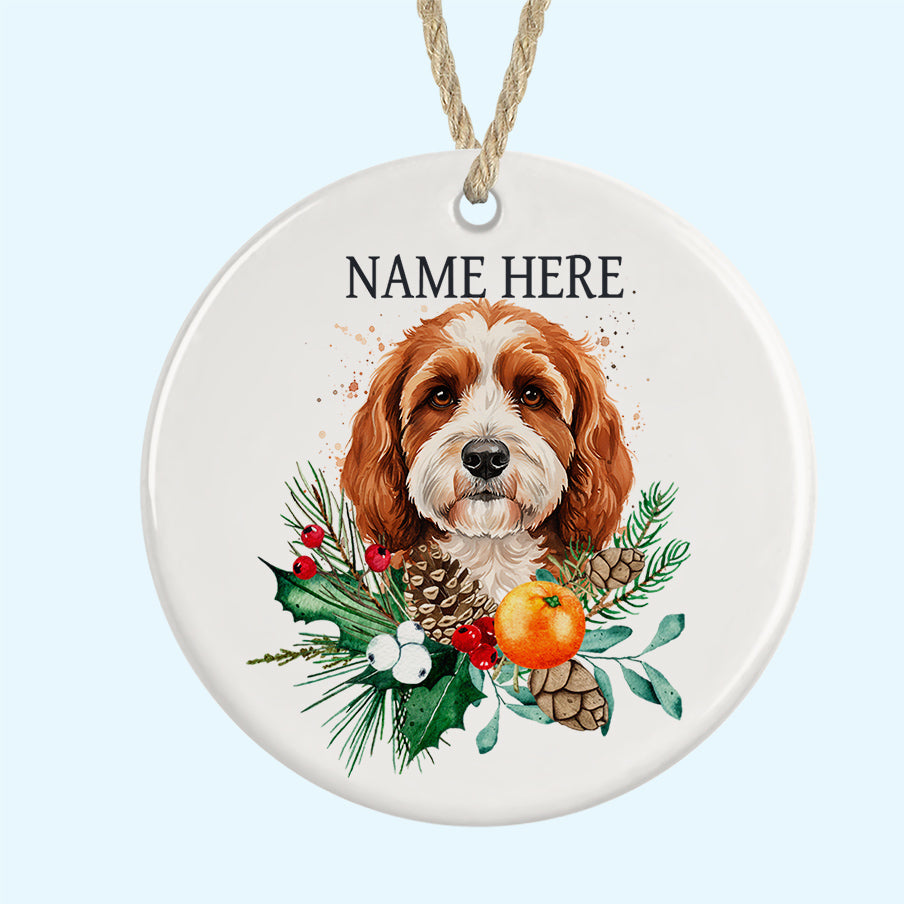 Personalised Ceramic Christmas Tree Ornament