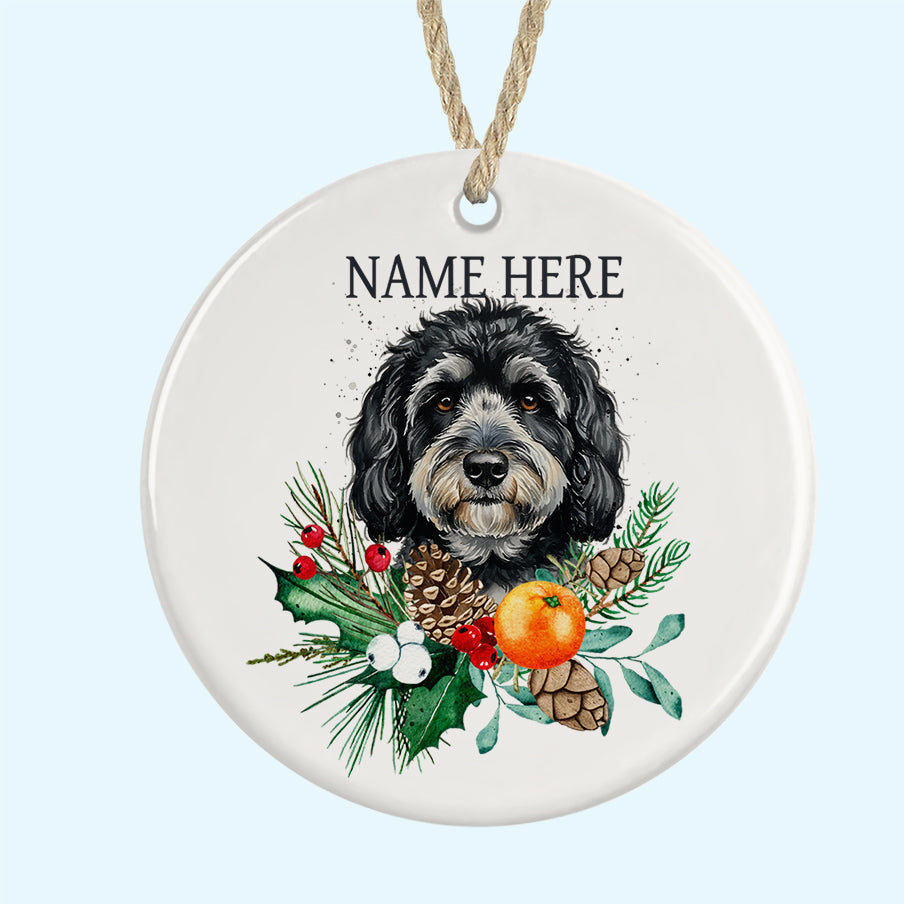 Personalised Ceramic Christmas Tree Ornament