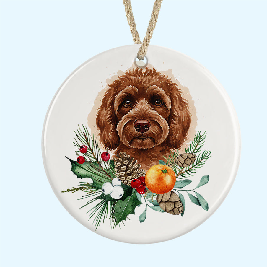 Ceramic Christmas Tree Ornament