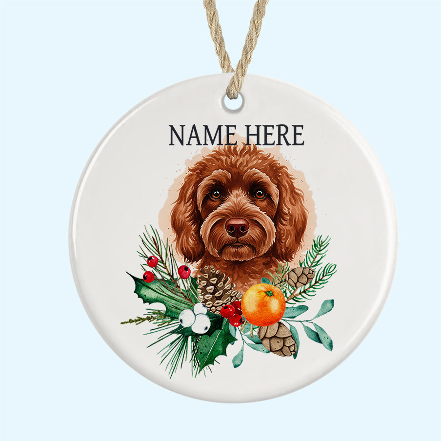 Personalised Ceramic Christmas Tree Ornament