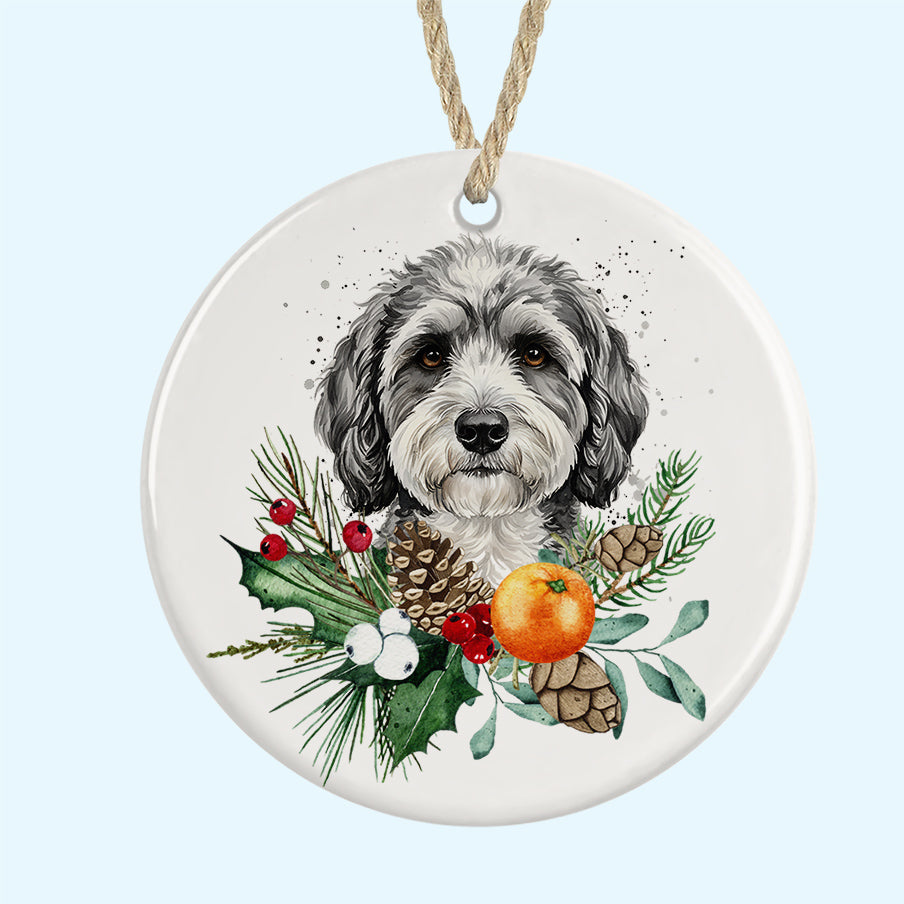 Ceramic Christmas Tree Ornament