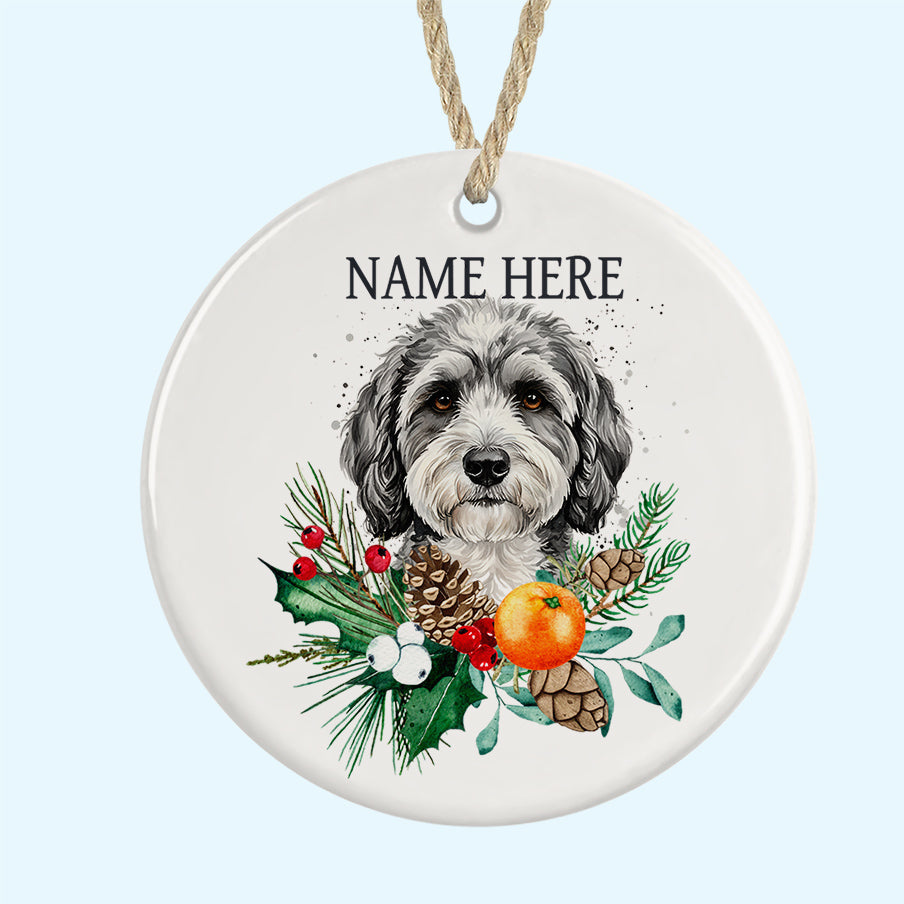 Personalised Ceramic Christmas Tree Ornament