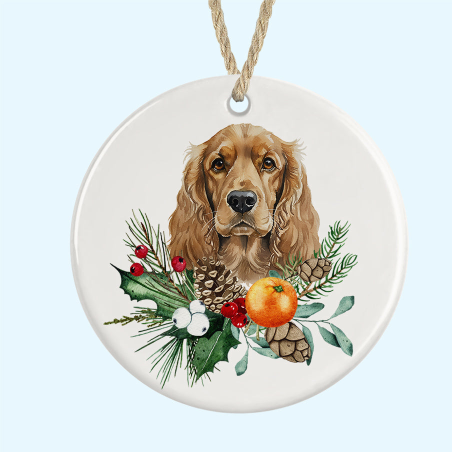 Ceramic Christmas Tree Ornament