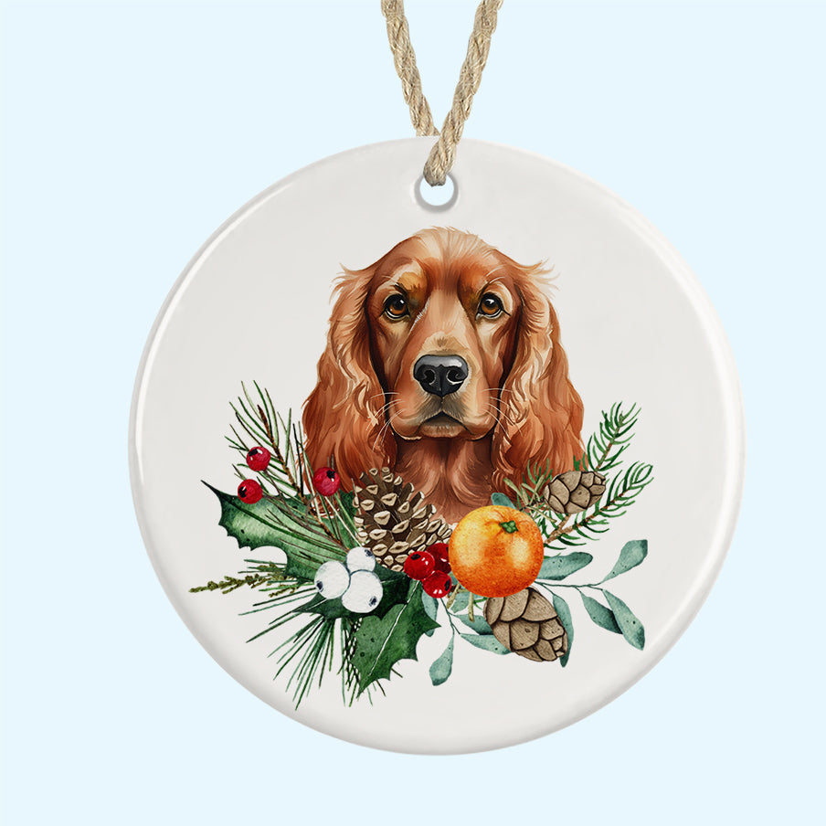 Ceramic Christmas Tree Ornament