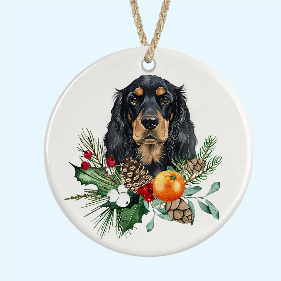 Ceramic Christmas Tree Ornament