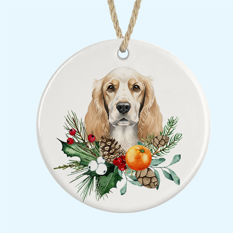 Ceramic Christmas Tree Ornament