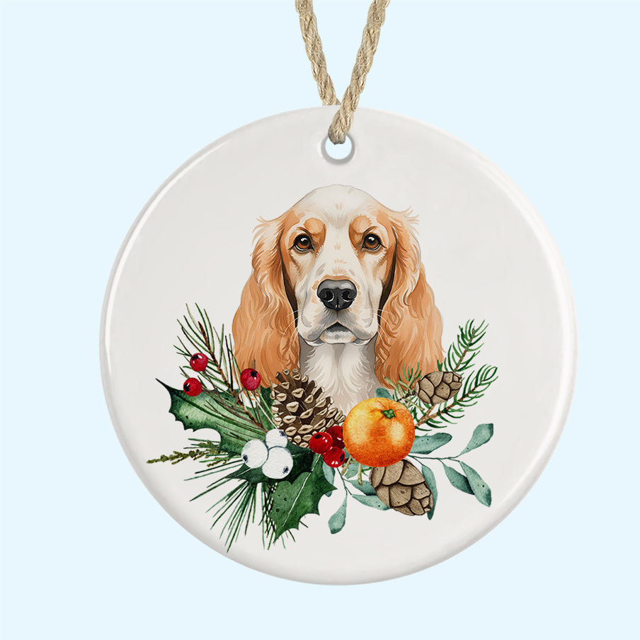 Ceramic Christmas Tree Ornament