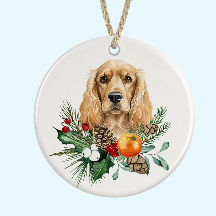 Ceramic Christmas Tree Ornament