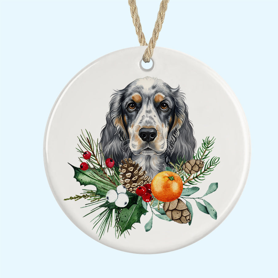 Ceramic Christmas Tree Ornament