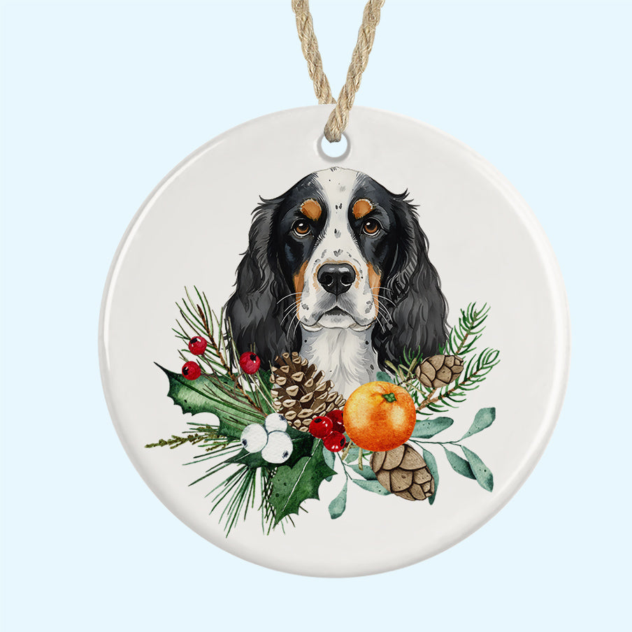 Ceramic Christmas Tree Ornament