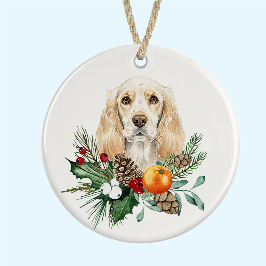 Ceramic Christmas Tree Ornament