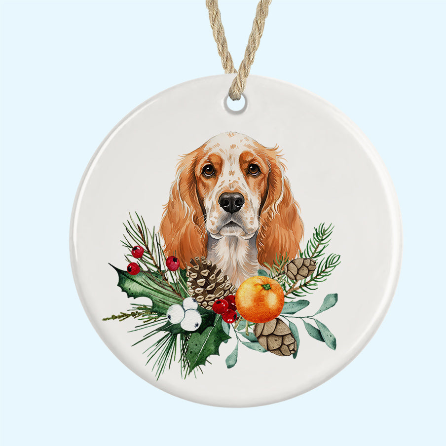 Ceramic Christmas Tree Ornament