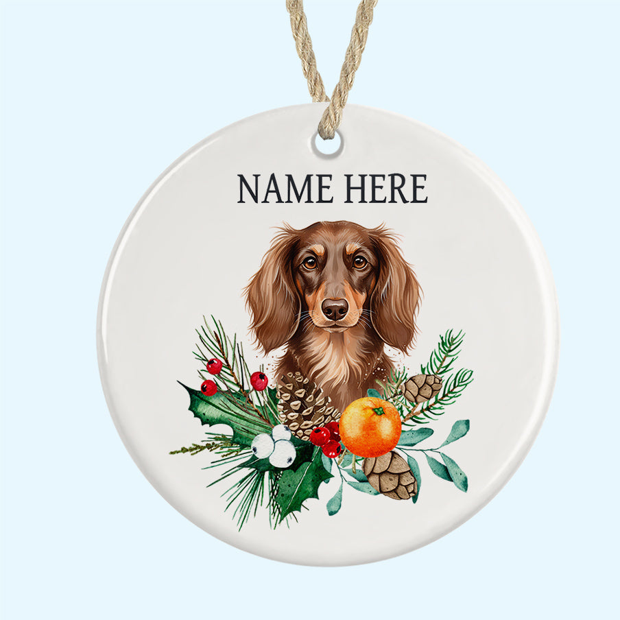 Personalised Ceramic Christmas Tree Ornament
