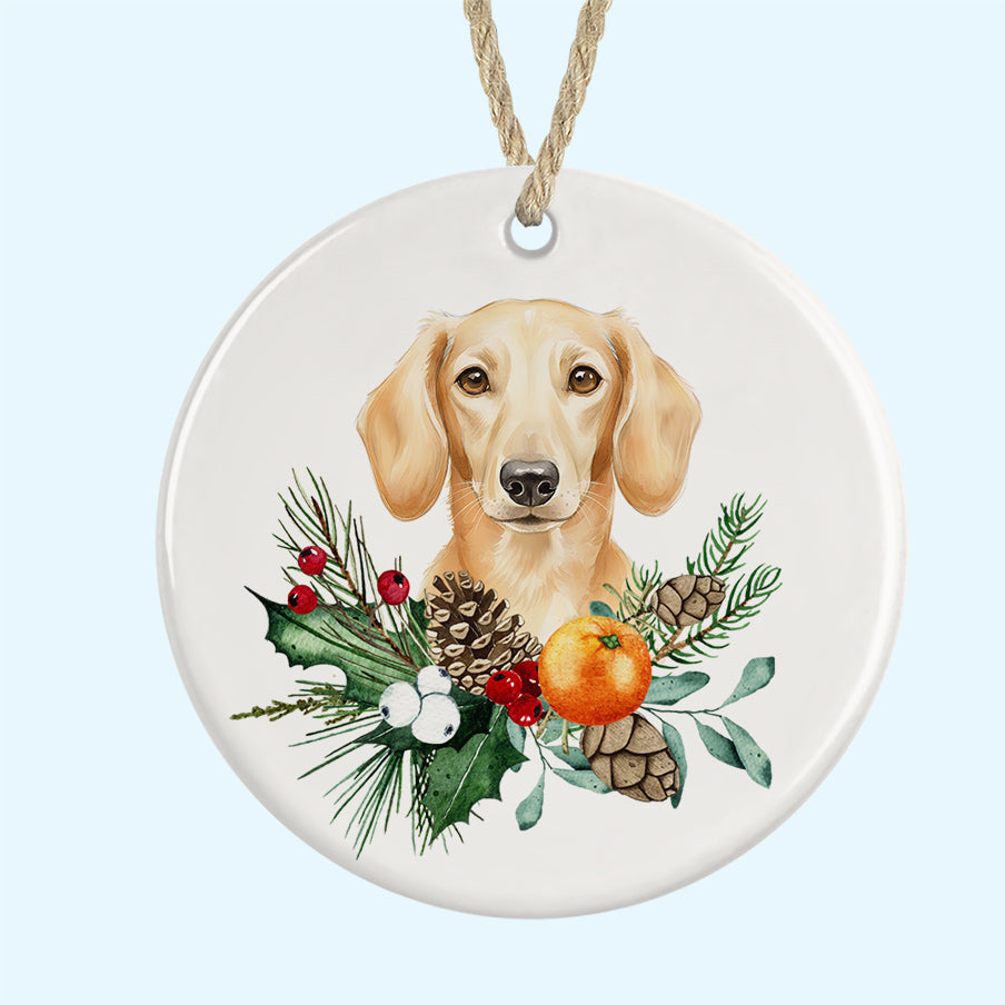 Ceramic Christmas Tree Ornament