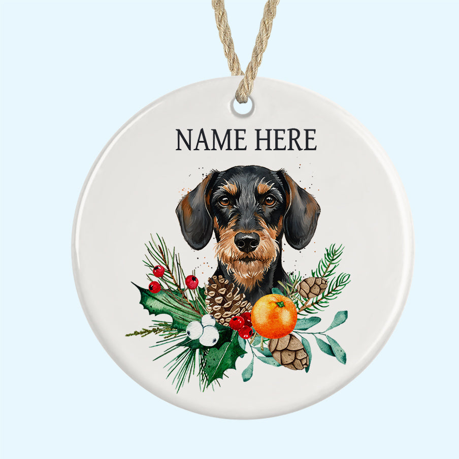 Personalised Ceramic Christmas Tree Ornament