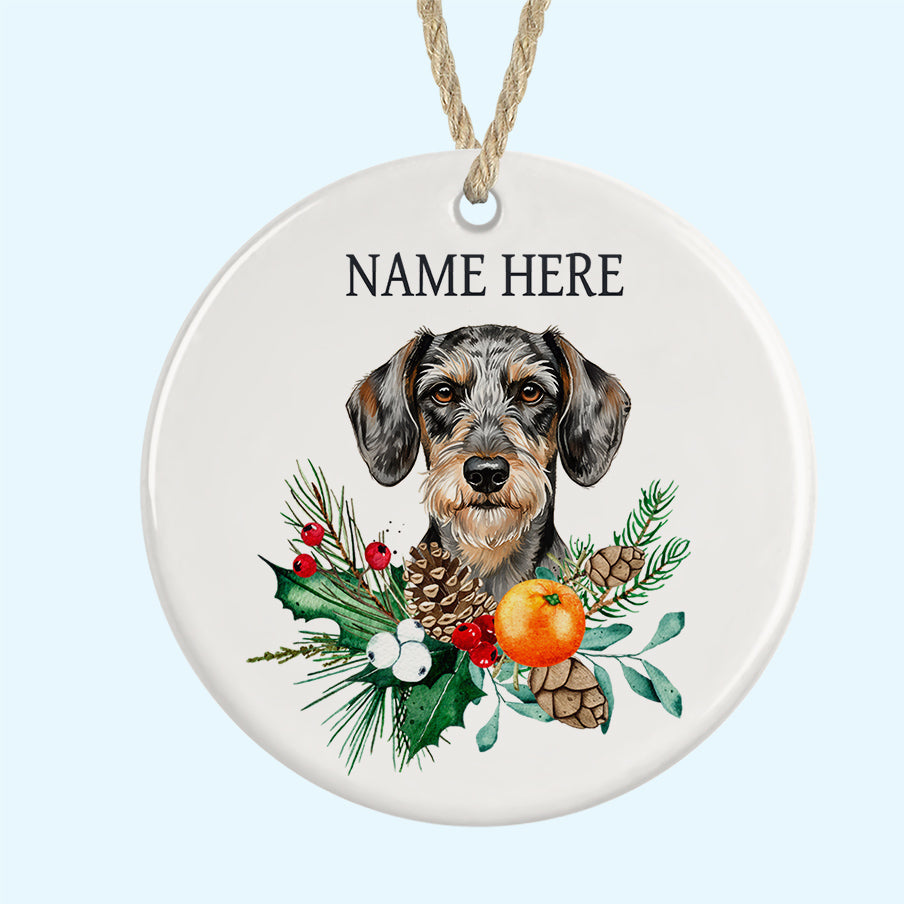 Personalised Ceramic Christmas Tree Ornament