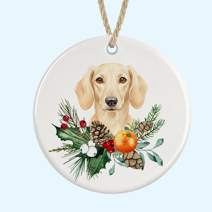 Ceramic Christmas Tree Ornament