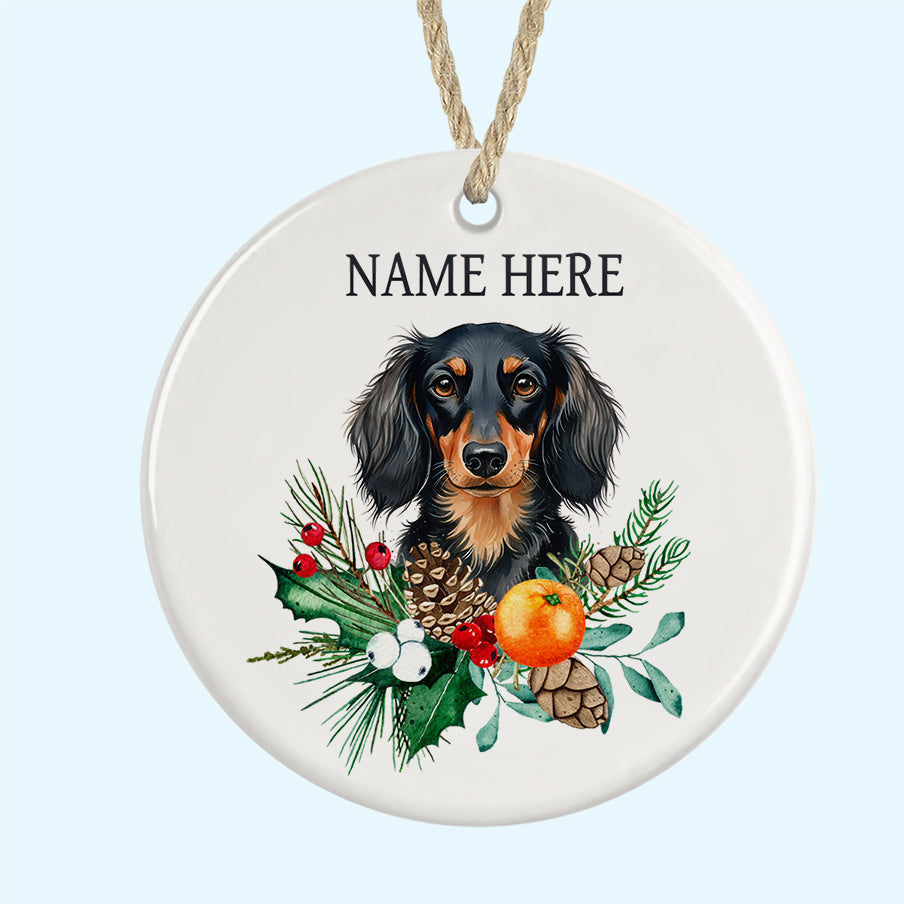 Personalised Ceramic Christmas Tree Ornament