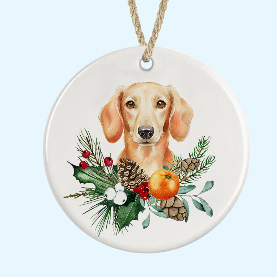 Ceramic Christmas Tree Ornament