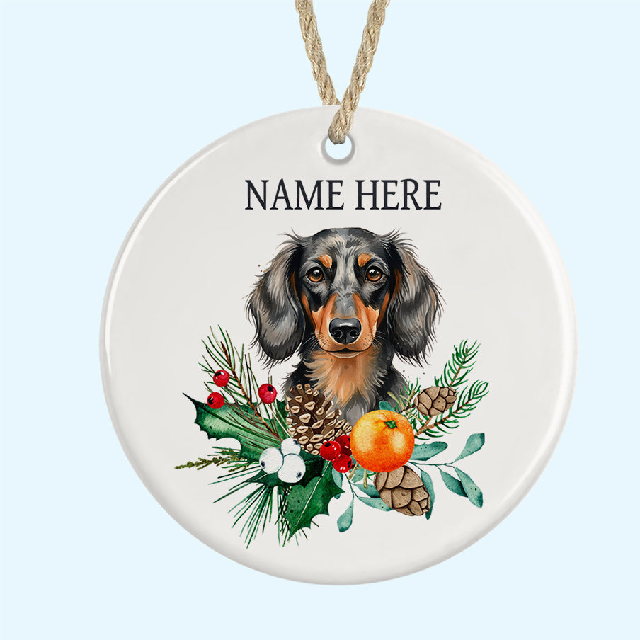 Personalised Ceramic Christmas Tree Ornament