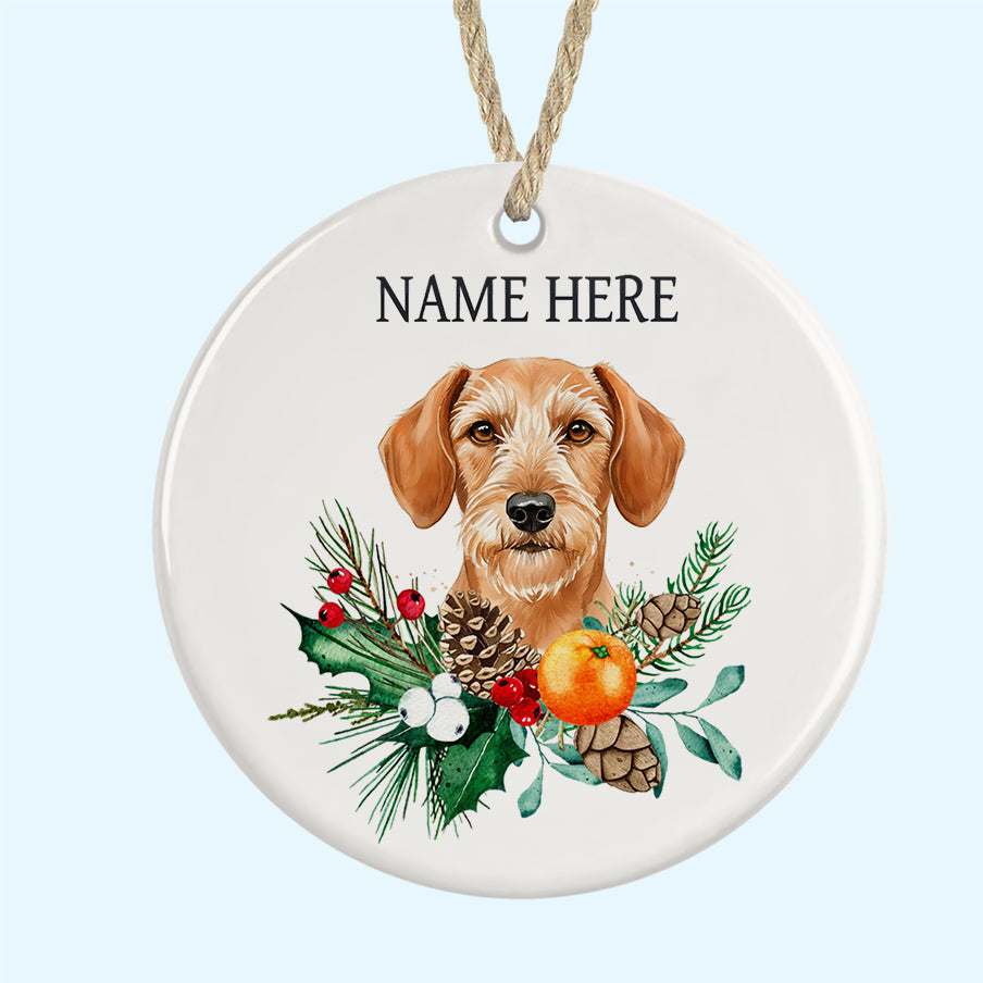 Personalised Ceramic Christmas Tree Ornament