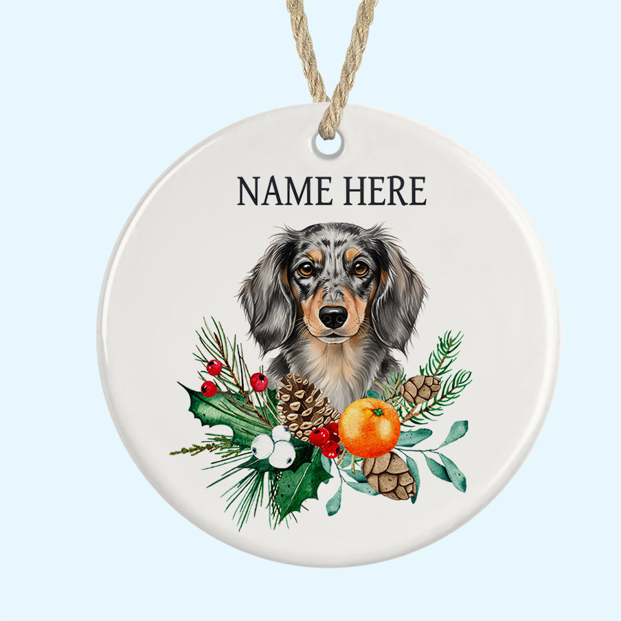 Personalised Ceramic Christmas Tree Ornament