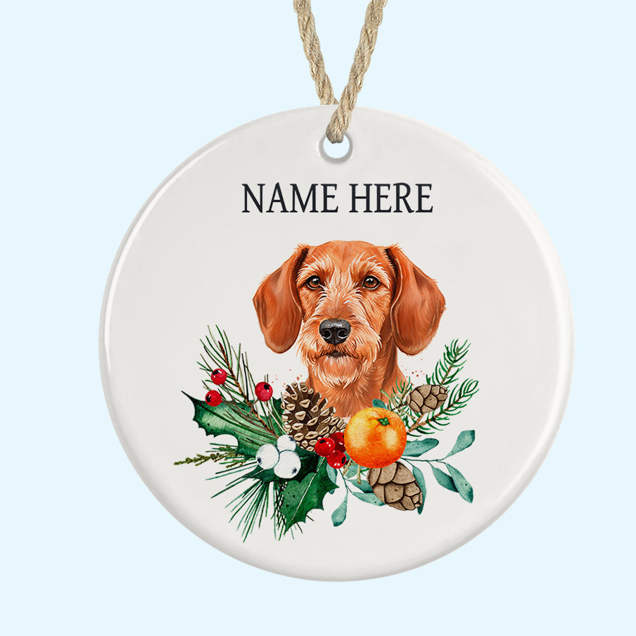 Personalised Ceramic Christmas Tree Ornament