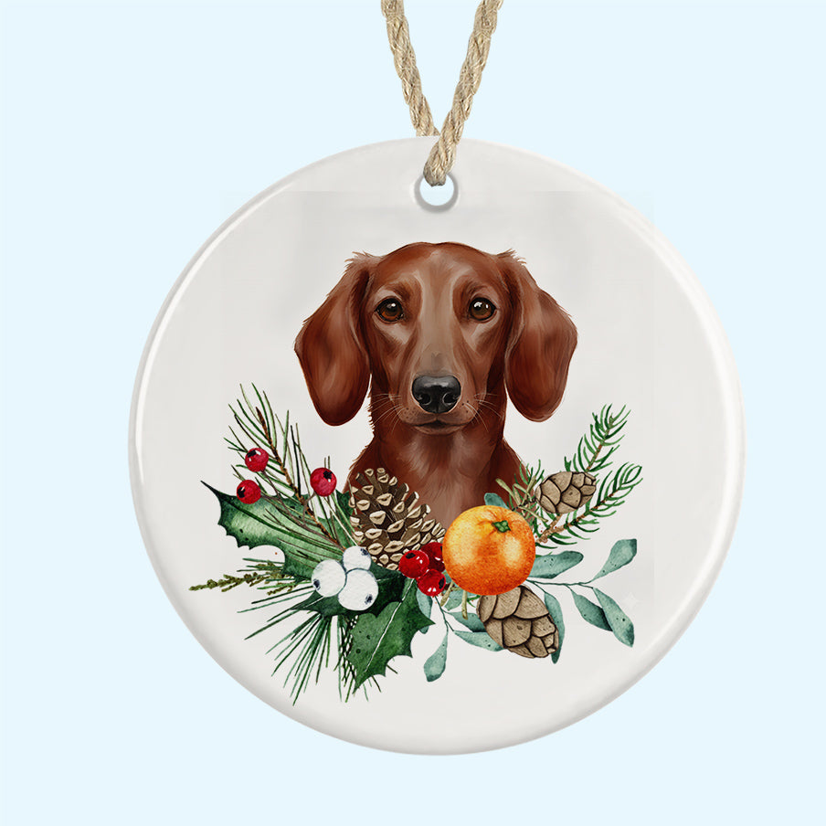 Ceramic Christmas Tree Ornament