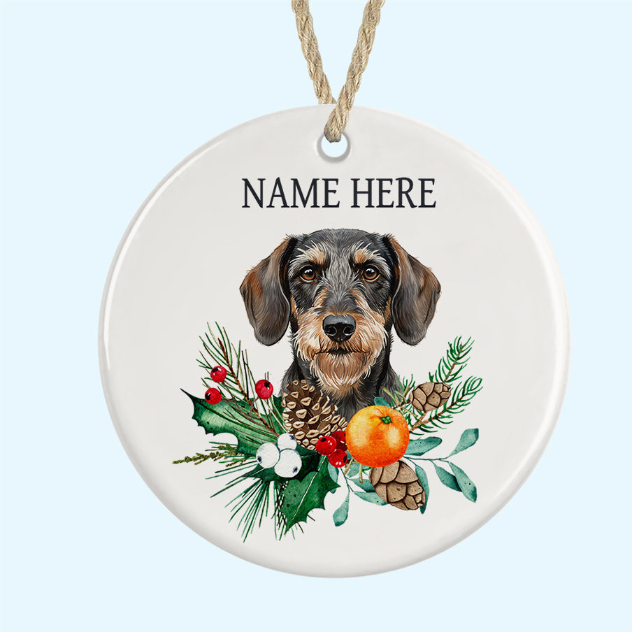 Personalised Ceramic Christmas Tree Ornament