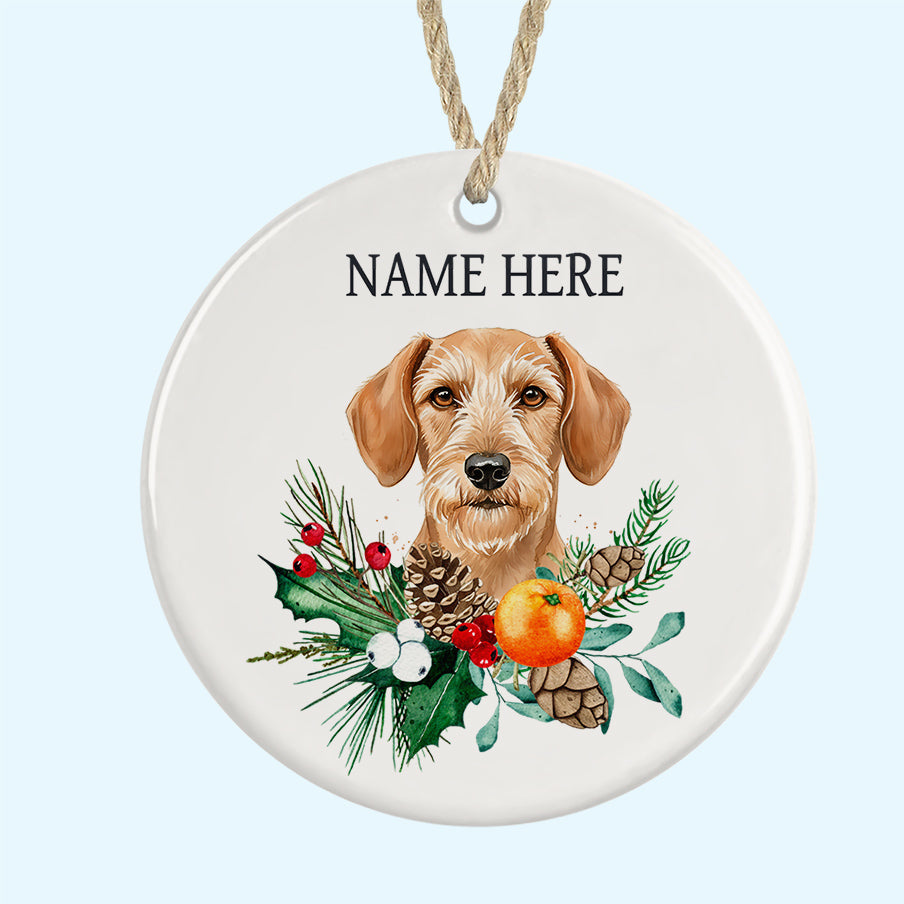 Personalised Ceramic Christmas Tree Ornament