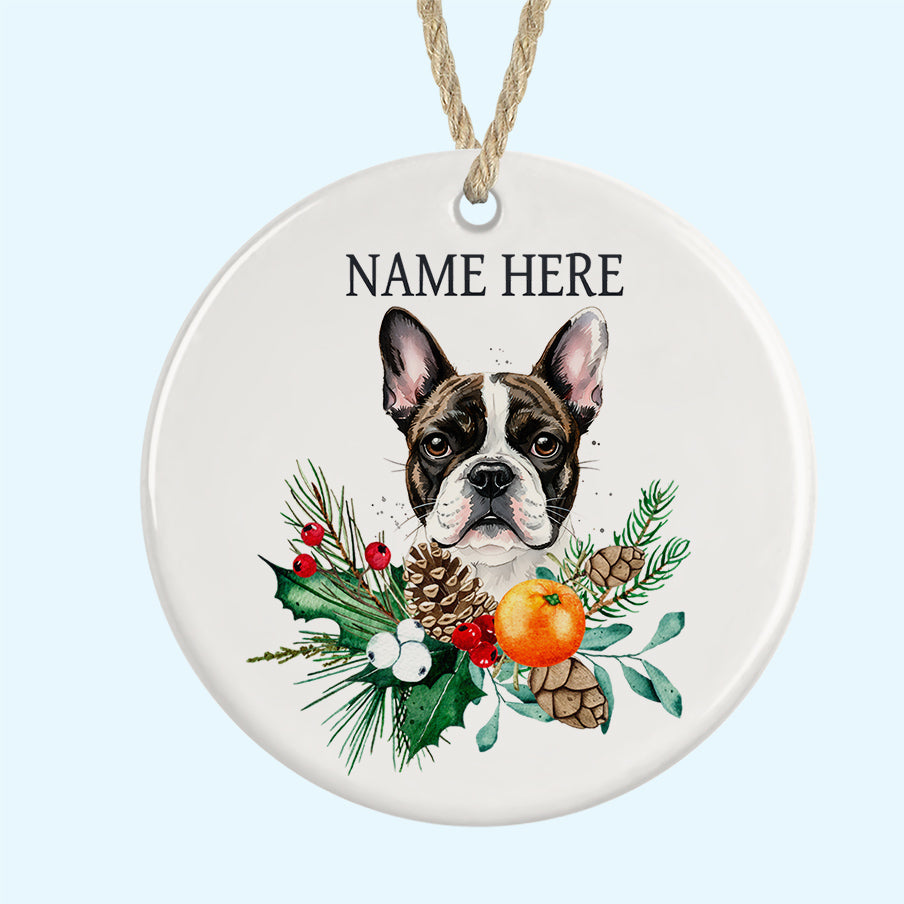 Personalised Ceramic Christmas Tree Ornament