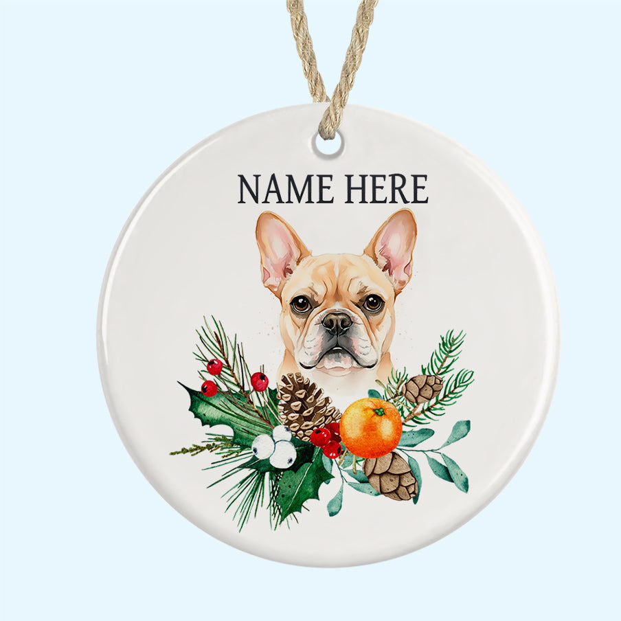 Personalised Ceramic Christmas Tree Ornament