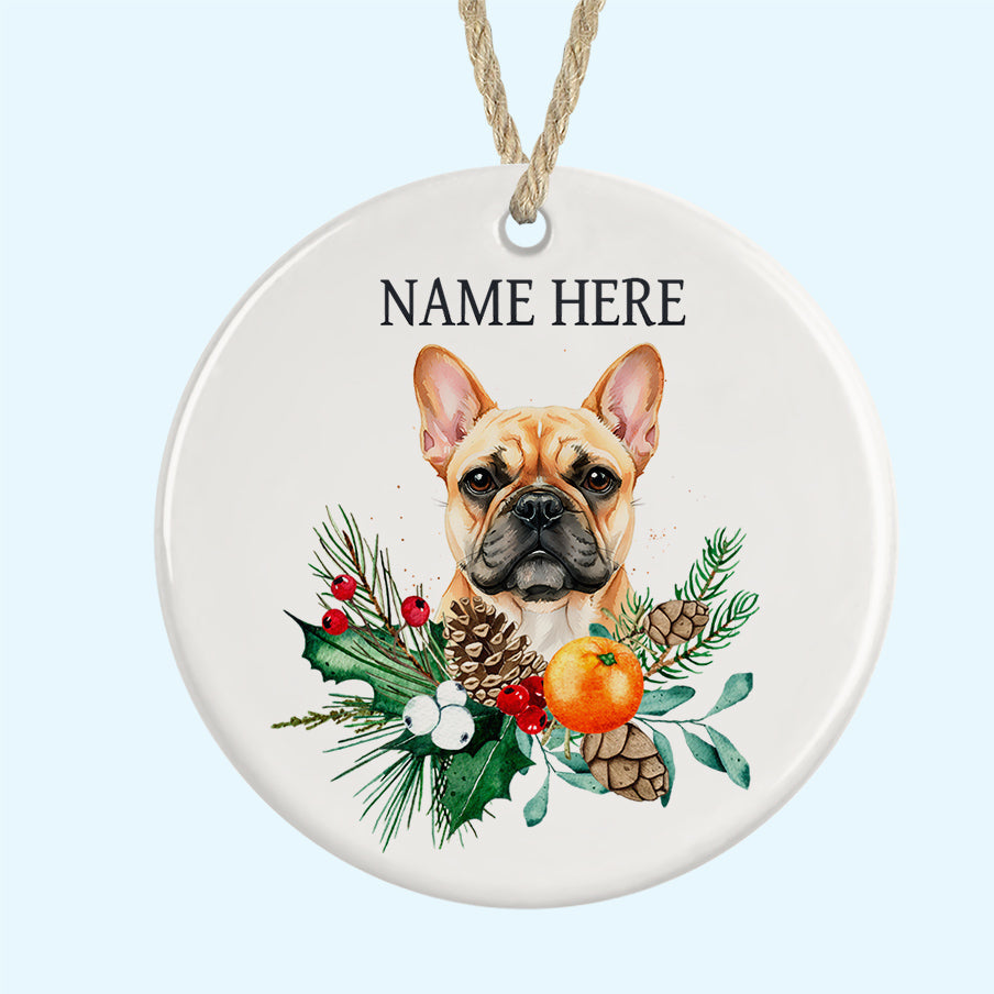 Personalised Ceramic Christmas Tree Ornament