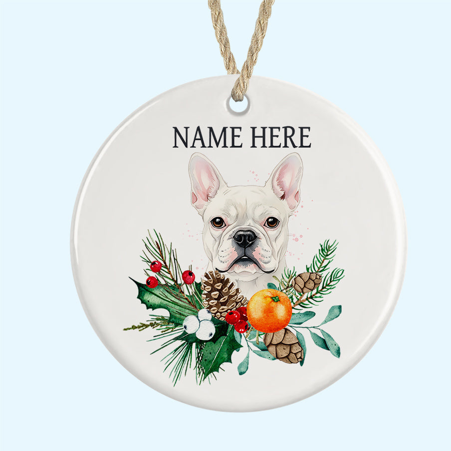 Personalised Ceramic Christmas Tree Ornament