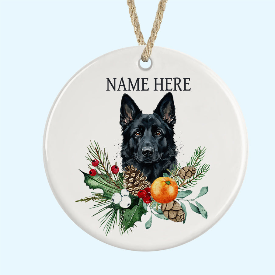 Personalised Ceramic Christmas Tree Ornament