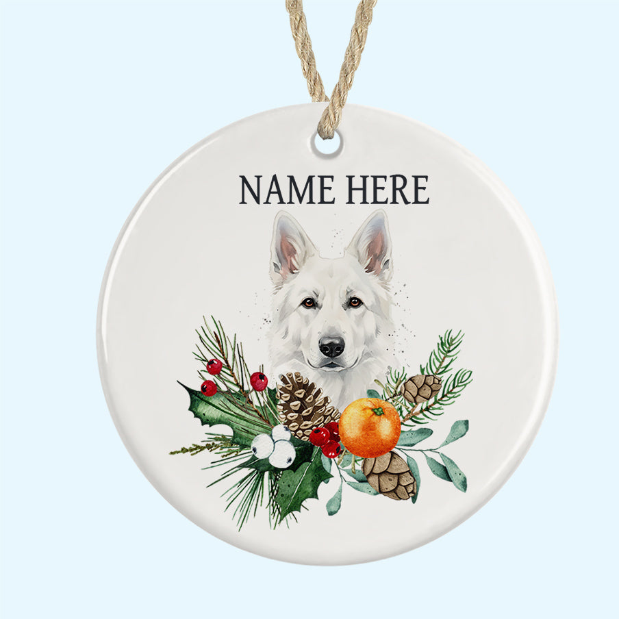 Personalised Ceramic Christmas Tree Ornament