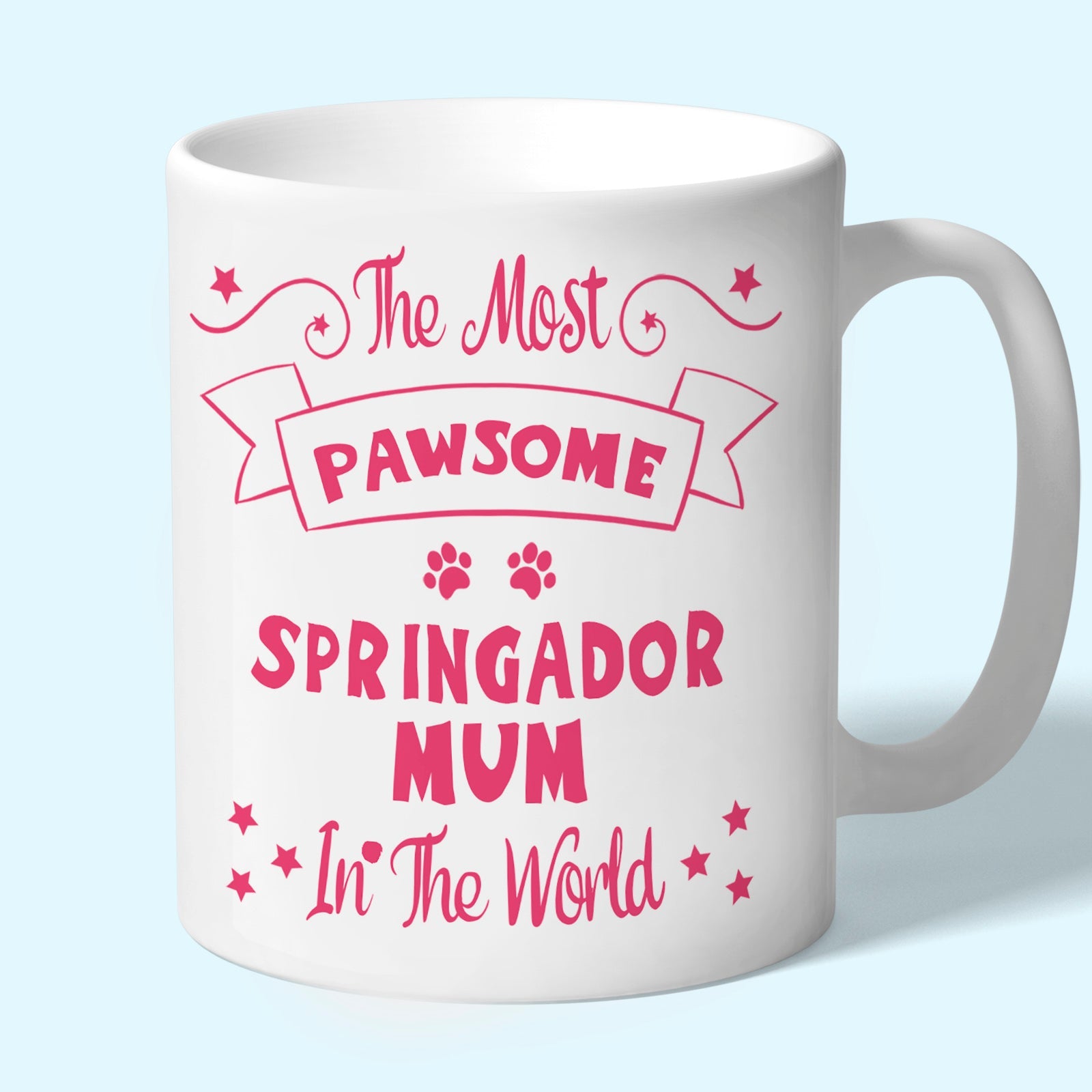 Springador Mum Mug Pawsome Dog Lover Gift - Dog Lovers Collection