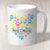 Heart of Paws Mug Personalised with dog name/s 6810