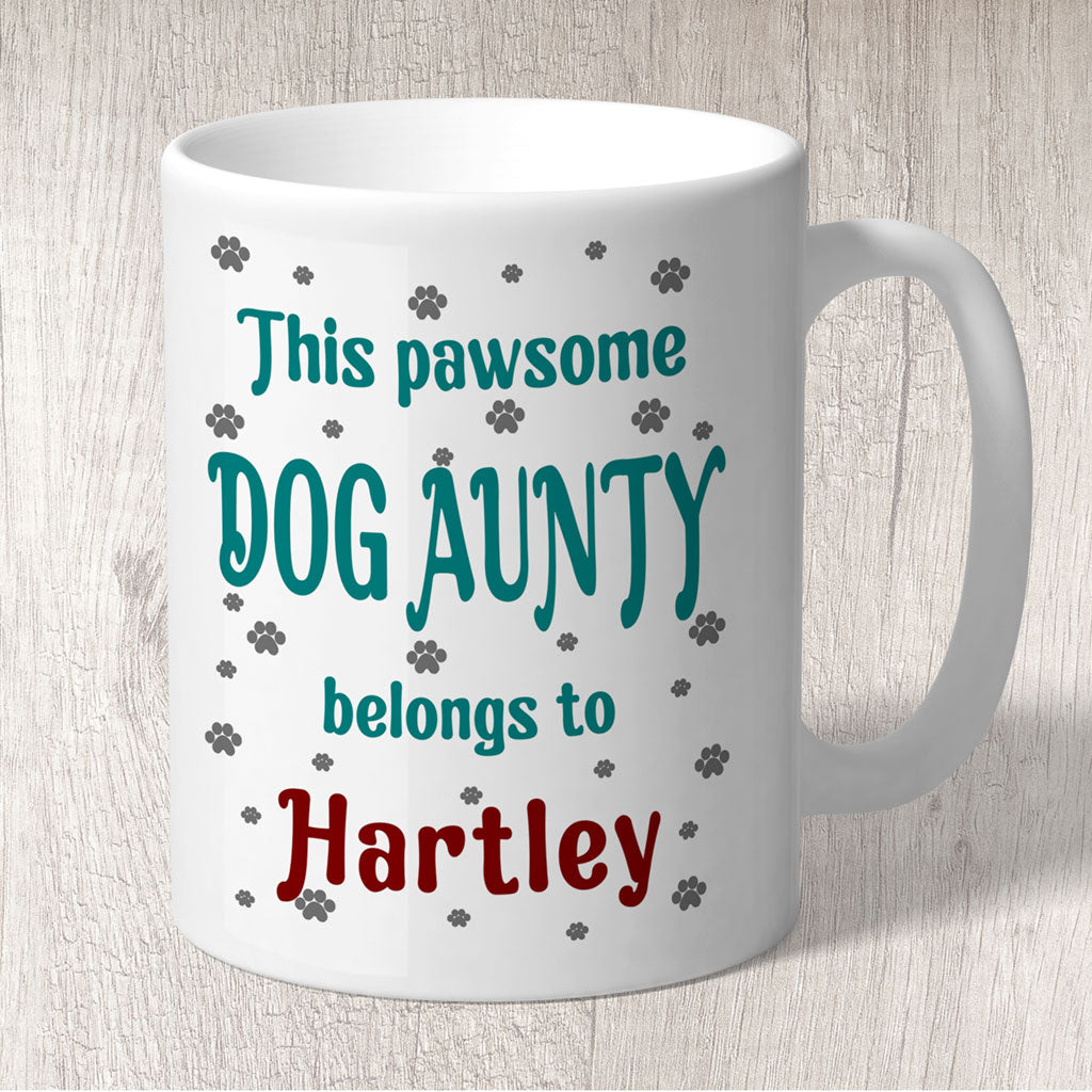 Dog Aunty Mug Personalised