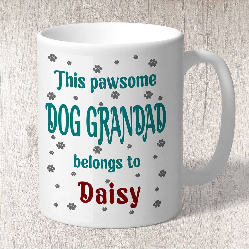 Dog Grandad Mug Personalised