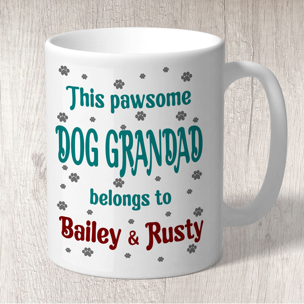 Dog Grandad Mug Personalised