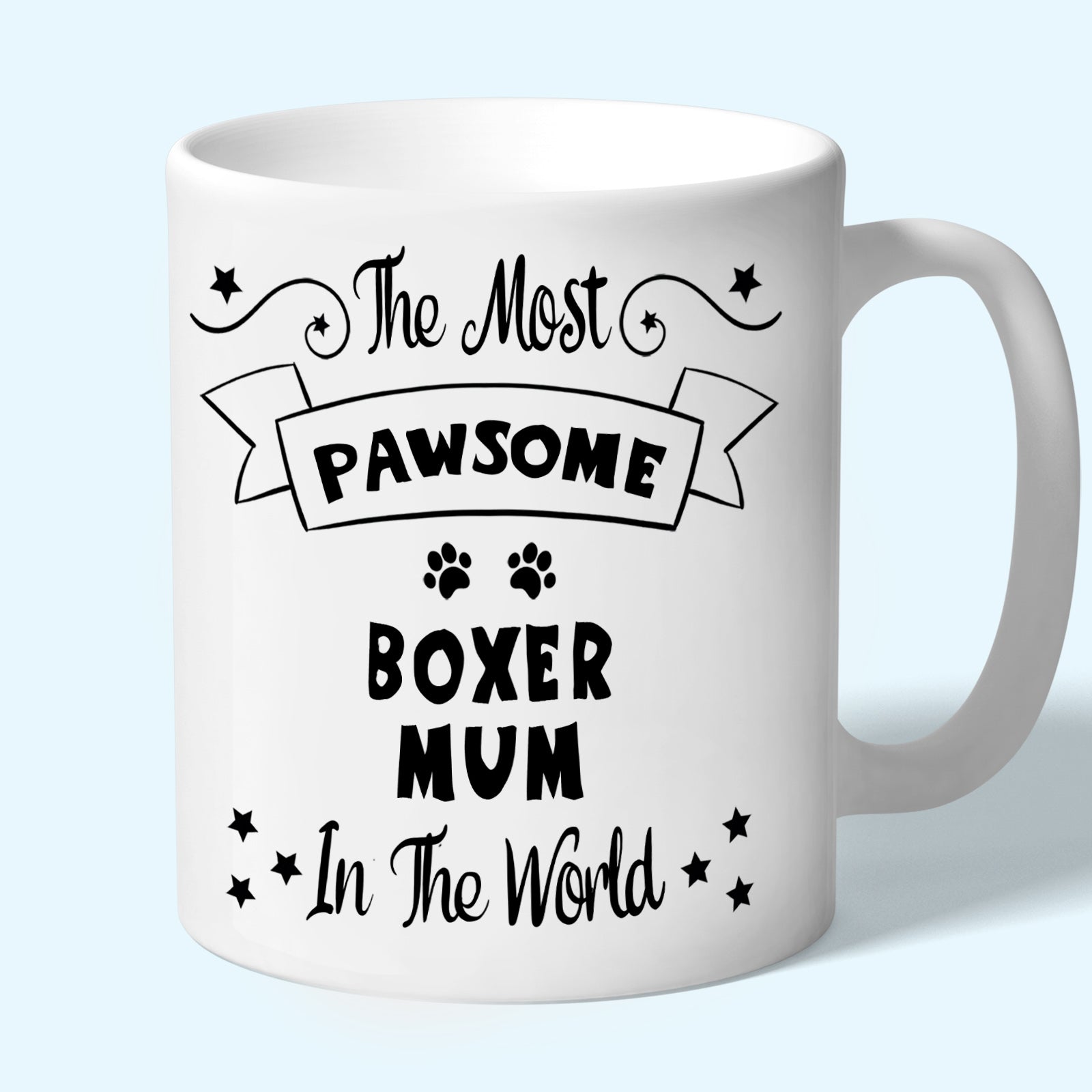 Boxer Gift Mum Mug