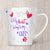 My Heart Belongs To My Cats Latte Mug (Indigo)