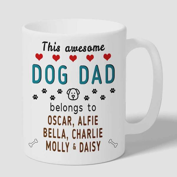 dog dad mug